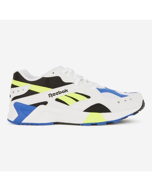 Baskets en mesh Aztrek blanc/noir/jaune
