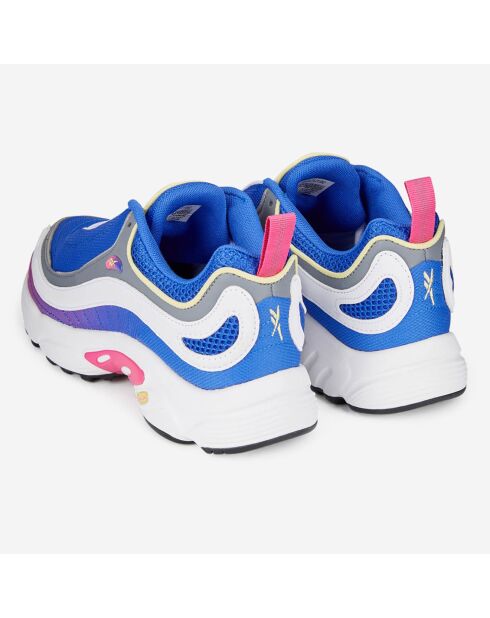 Baskets Daytona DMX bleu/rose/blanc