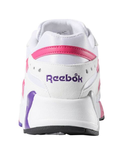 Baskets Aztrek blanc/rose/violet