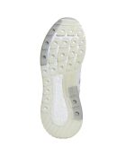 Baskets en Velours de Cuir & Mesh Zx 500 RM snake print blanc/beige