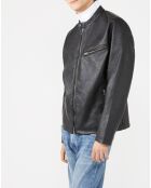 Veste Motard Benson noire