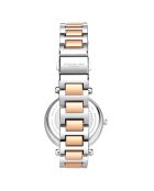 Montre Femme en Acier Quartz Symphony argenté/rosé