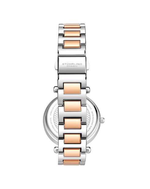 Montre Femme en Acier Quartz Symphony argenté/rosé