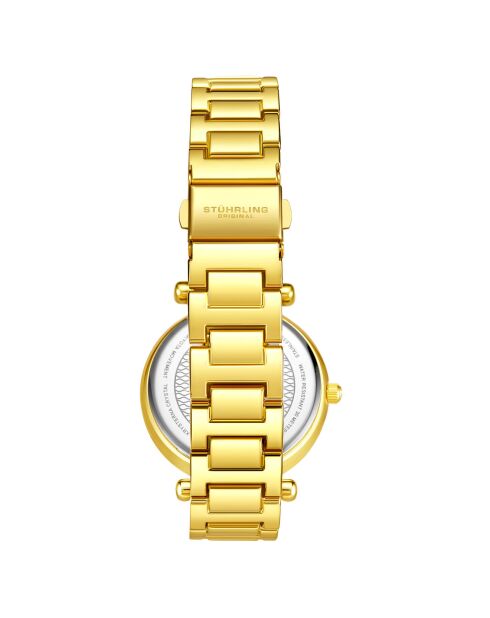 Montre Femme en Acier Quartz Symphony dorée