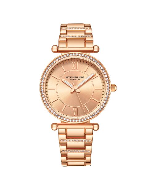 Montre Femme en Acier Quartz Symphony rose