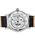 Montre Homme en Cuir Automatique Legacy noir/argenté