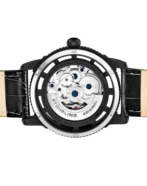 Montre Homme Automatique Legacy en Cuir noire