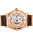 Montre Homme en Cuir Automatique Legacy marron/rosé