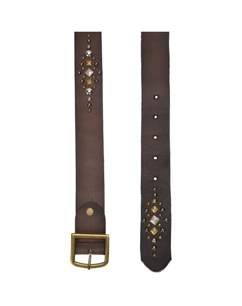 Ceinture 100% Cuir Daline marron