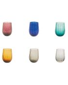 6 Verres Shiraz multicolores - 24 cl