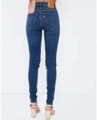 Jean Mile High Super Skinny bleu foncé