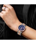 Montre Femme en Acier Quartz Symphony argenté/rosé