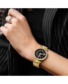 Montre Femme en Acier Quartz Symphony dorée