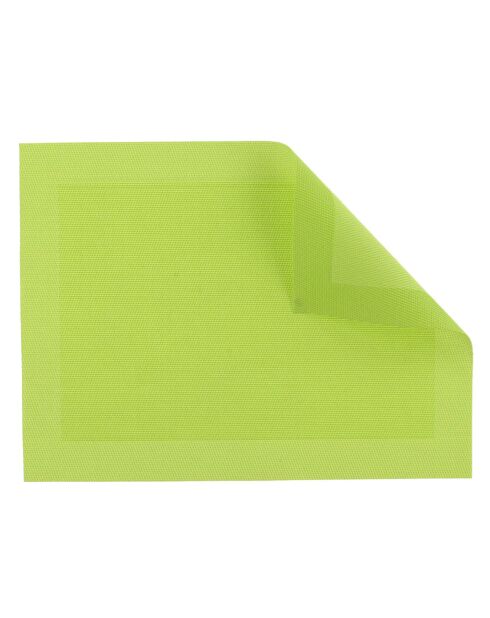 6 Sets de table Viny'l anis - 36x48 cm