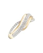 Bague Ara Diamants 0.27ct or jaune