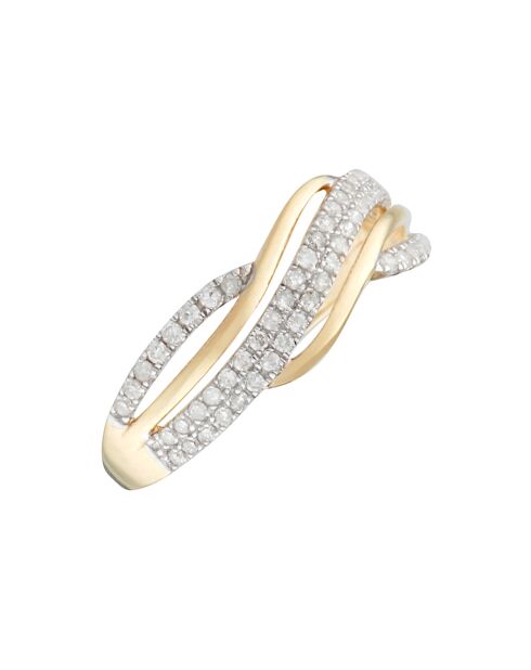 Bague Ara Diamants 0.27ct or jaune