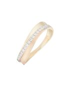 Bague Sydney Diamants 0.16ct or bicolore