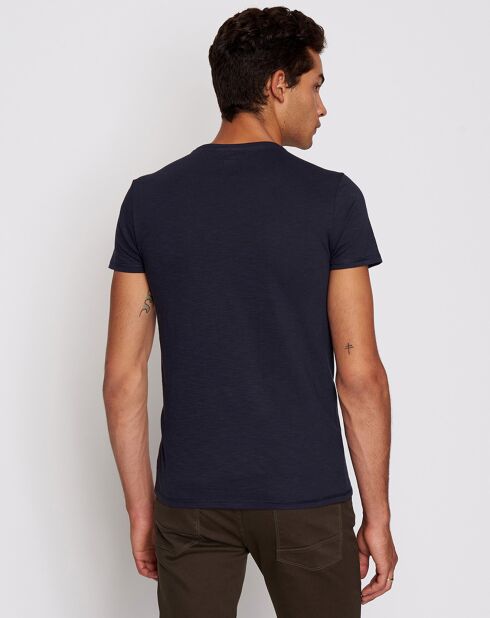 T-Shirt Casual bleu
