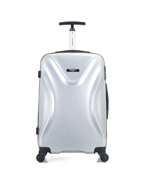 Valise Cabine 4 roues Dallas 55 cm grise