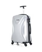 Valise Cabine 4 roues Dallas 55 cm grise