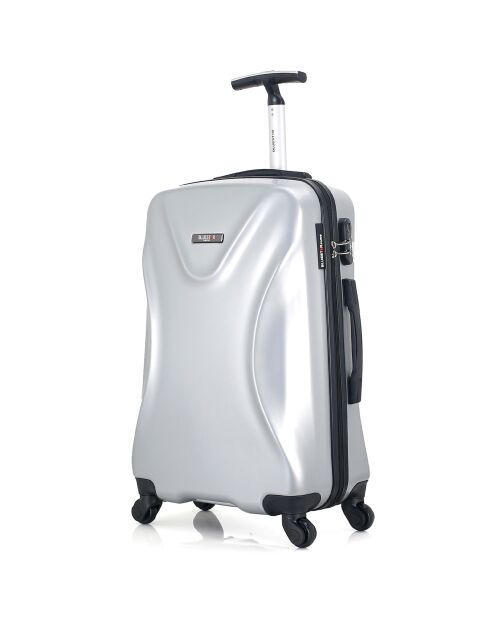 Valise Cabine 4 roues Dallas 55 cm grise