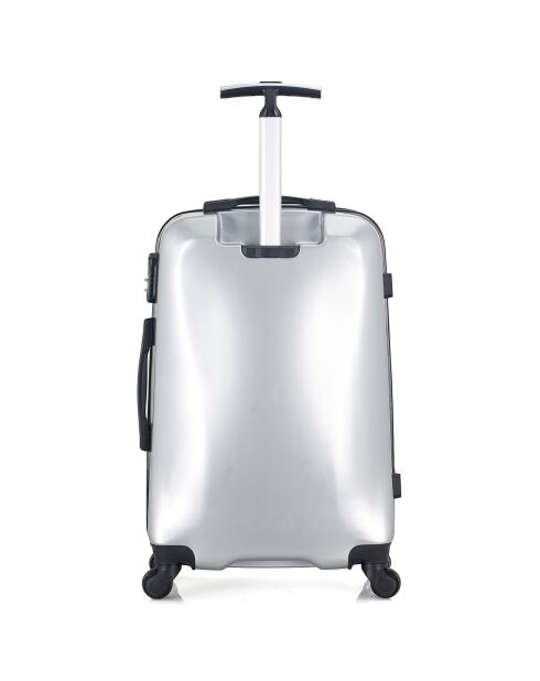 Valise Cabine 4 roues Dallas 55 cm grise