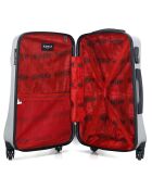 Valise Cabine 4 roues Dallas 55 cm grise