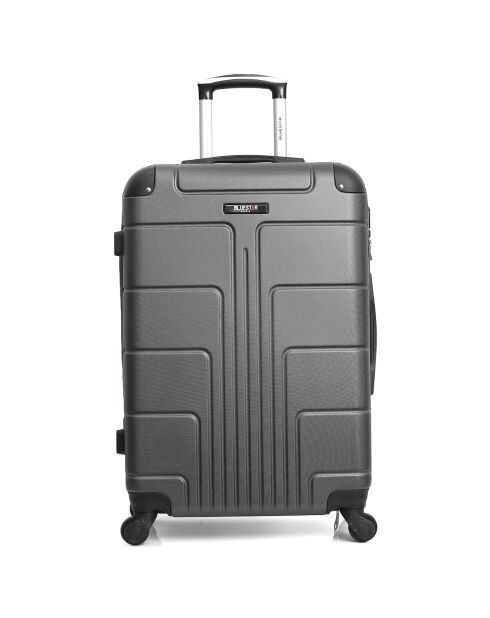Ottawa Mittelgroßer Reisekoffer mit 4 Rädern 65 cm dunkelgrau