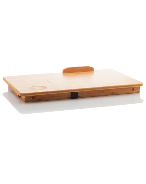 Klappbarer Beistelltisch aus Bambus - 53x21x34 cm