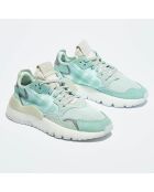 Baskets en Cuir & Mesh Nite Jogger W vert d'eau