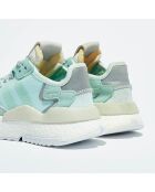 Baskets en Cuir & Mesh Nite Jogger W vert d'eau