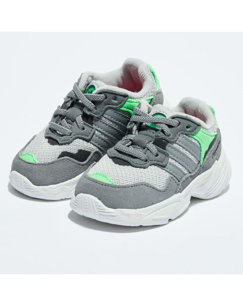 Baskets Yung-96 gris/vert