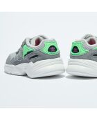 Baskets Yung-96 gris/vert