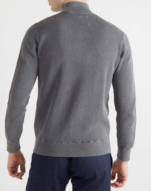 Pull Camio Fisherman gris foncé