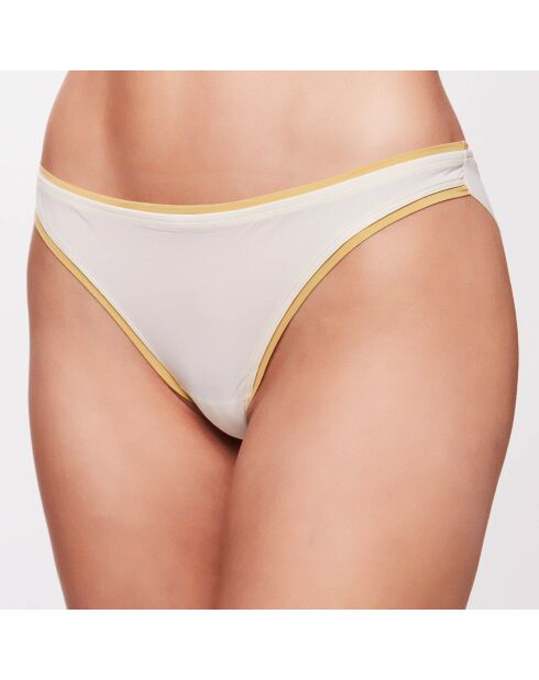Culotte Paris bicolore crème