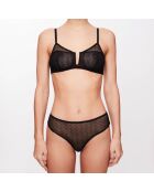 Soutien-Gorge Brassière sans armatures Amsterdam ajouré noir