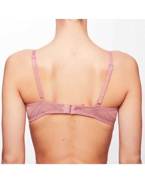 Bralette-BH mit Bügel in Puderrosa