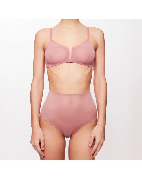 Bralette-BH mit Bügel in Puderrosa