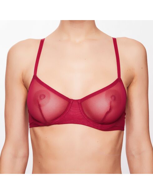 Soutien-Gorge Corbeille Babylon bordeaux