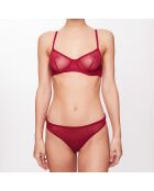 Soutien-Gorge Corbeille Babylon bordeaux