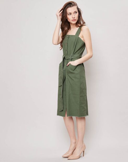 Robe courte officier Leana kaki