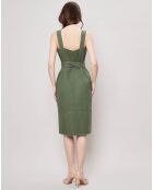 Robe courte officier Leana kaki