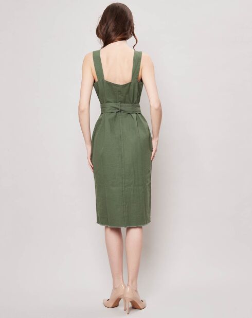 Robe courte officier Leana kaki