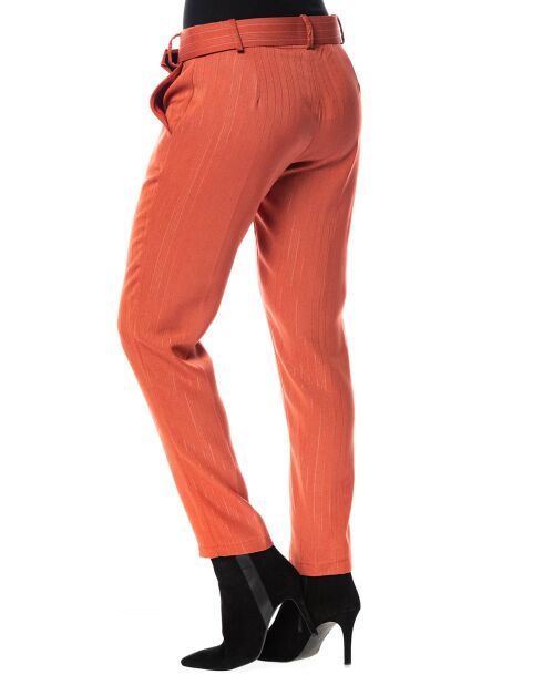 Pantalon Gloris brique