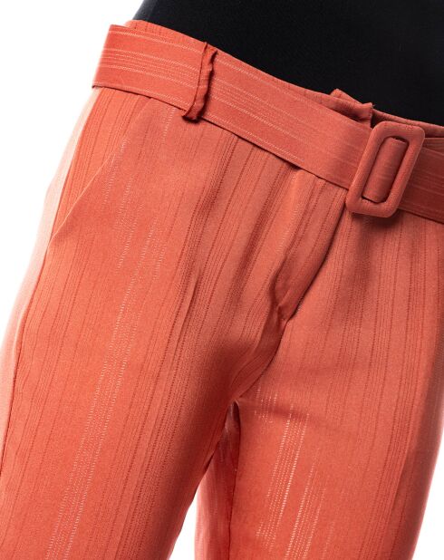 Pantalon Gloris brique