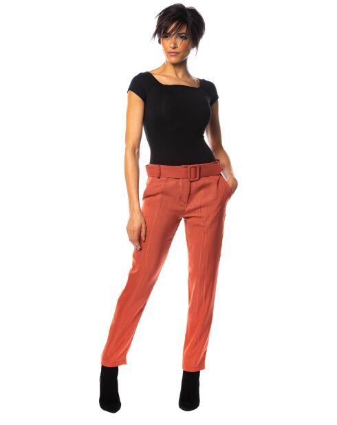 Pantalon Gloris brique