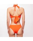 Bas de maillot échancré Dona orange