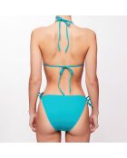 Maillot 2 pièces triangle Alina turquoise