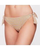 Bas de maillot Alia à carreaux jaune/gris