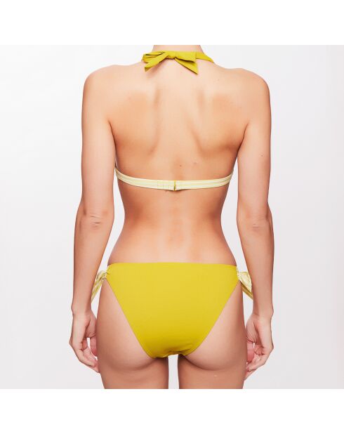 Top bikini a triangolo Felicia verde lime